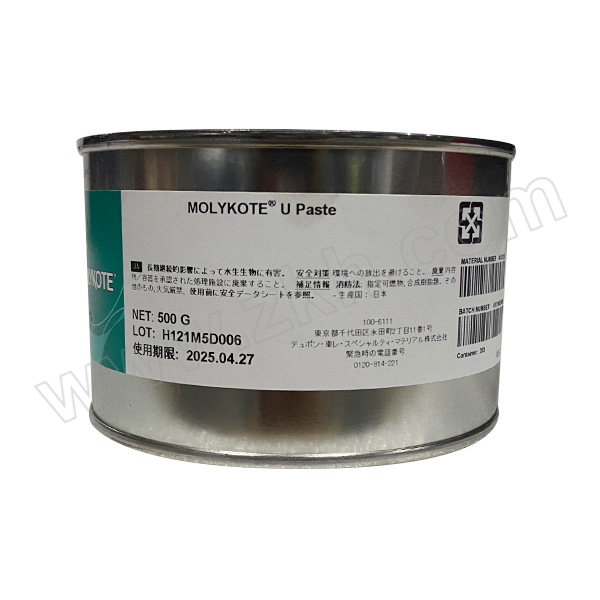 MOLYKOTE/摩力克 高温型装配油膏 UPASTE 灰黑色 500g 1罐