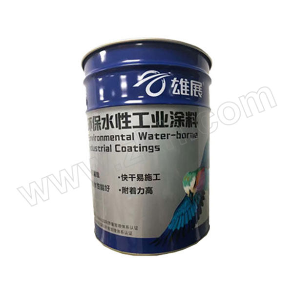 XIONGZHAN/雄展 水性丙烯酸防护漆 白色 20kg 1桶