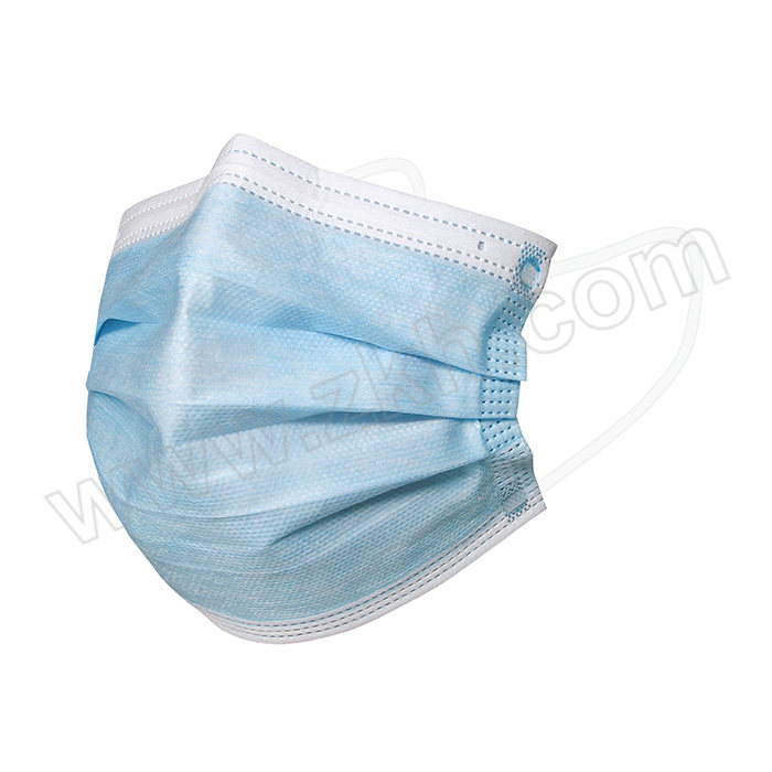 XIAN WANLI/仙万里 一次性使用医用口罩(单只独立装) WLM2002(盒装) 蓝色 BFE≥95% 非灭菌 1只