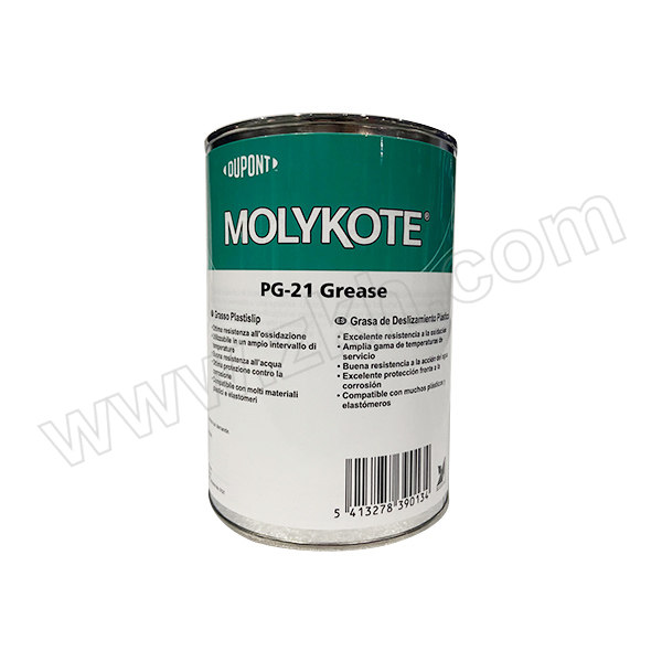 MOLYKOTE/摩力克 低载宽温硅脂塑料润滑剂 PG21 白色 1kg 1罐