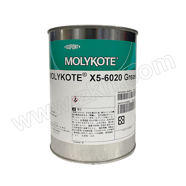 MOLYKOTE/摩力克 矿物塑料润滑脂 X5-6020 白色 1kg 1罐