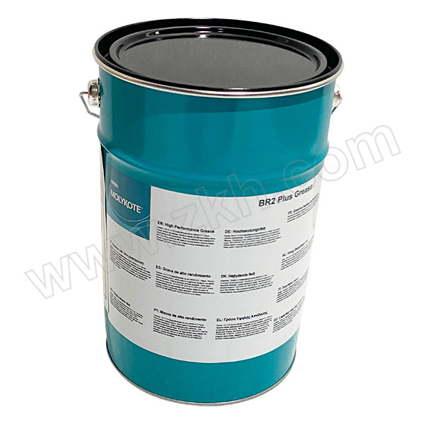 MOLYKOTE/摩力克 二硫化钼通用型轴承润滑剂 BR2 Plus 黑色 5kg 1桶