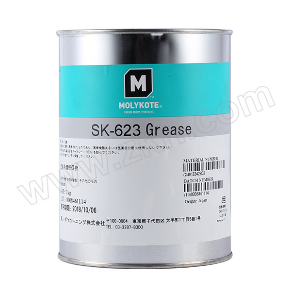 MOLYKOTE/摩力克 高性能降噪型塑料润滑剂 SK623 白色 1kg 1罐