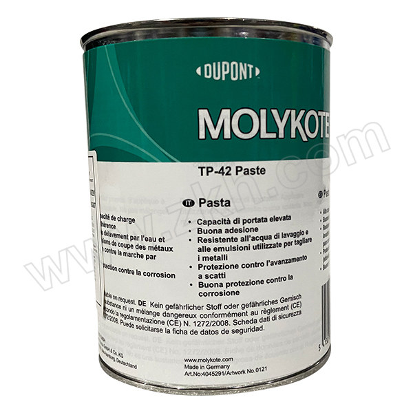 MOLYKOTE/摩力克 耐水型润滑剂 TP42 浅米色 1kg 1罐