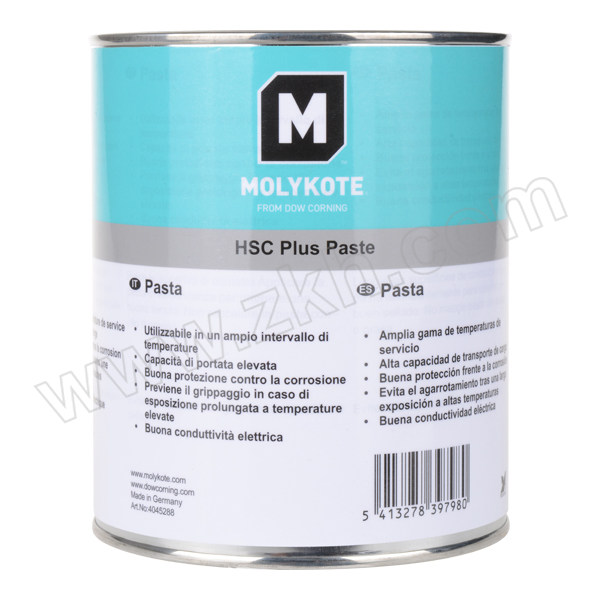 MOLYKOTE/摩力克 高温型螺纹油膏 HSC Plus 铜色 1kg 1罐