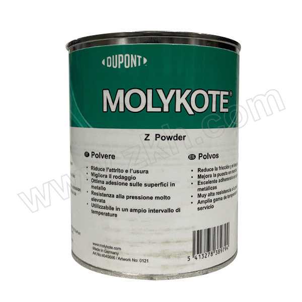 MOLYKOTE/摩力克 粗颗粒二硫化钼粉末 ZPOWDER 黑色 1kg 1罐