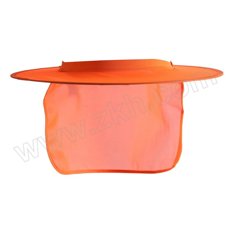 ICEY/冰禹 遮阳帽 BYll-1224系列 橙色 φ42cm 檐宽10cm 长25cm 1个