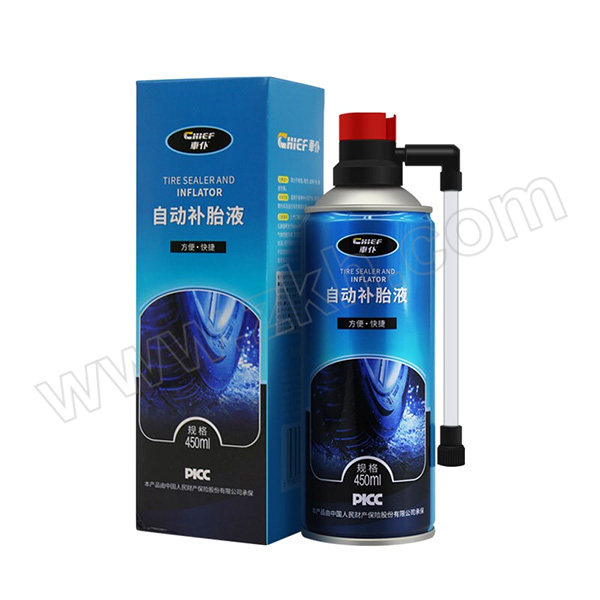 CHIEF/车仆 自动补胎液 450mL 1瓶
