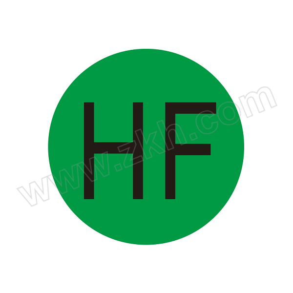 ZMZP/卓美臻品 HF无卤素标签 zm-0004 φ15mm 1个