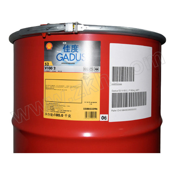 SHELL/壳牌 润滑脂 GADUS-S2-V1002 180kg 1桶