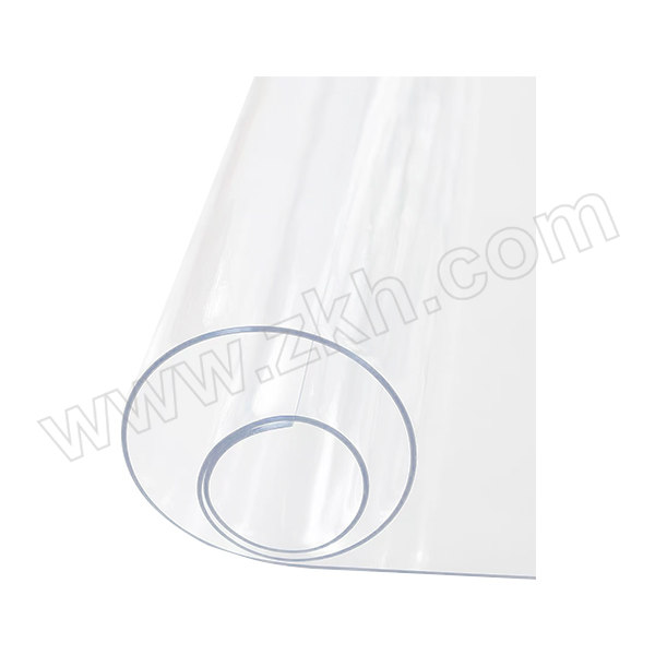 ZKH/震坤行 软玻璃 透明 PVC 2mm×800mm×18m 1卷