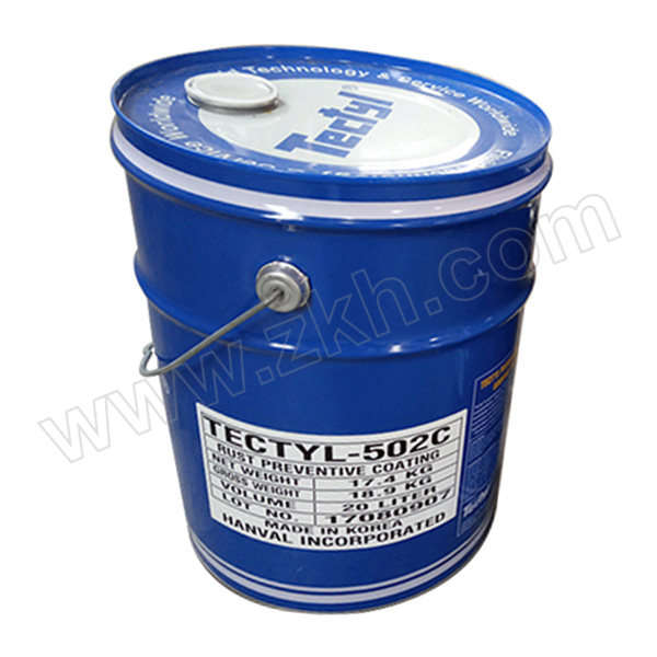 TECTYL/泰利德 溶剂型防锈油 502C 溶剂型 20L 1桶
