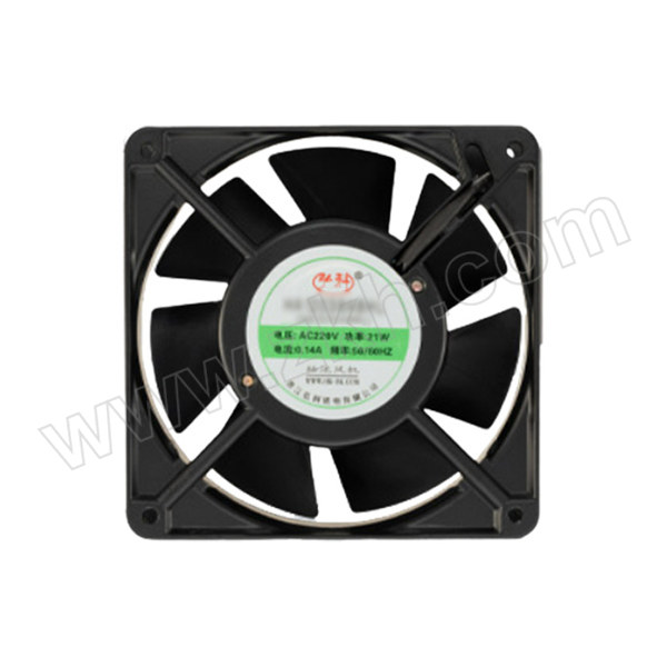 HONGKE/弘科 轴流风机 HK12038BHL AC220V 21W 155m³/h 滚珠轴承 不带插头 1台