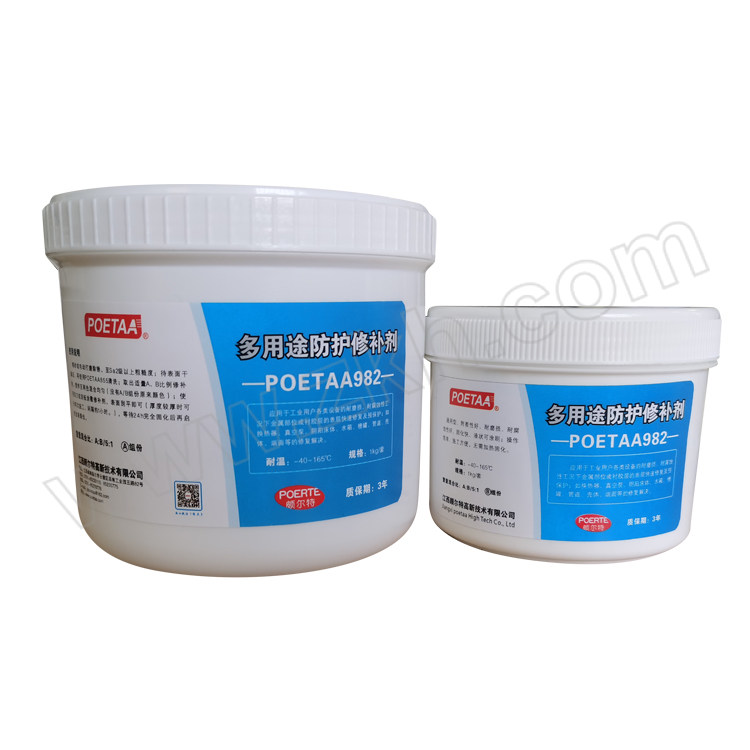POETAA/颇尔特 多用途防护修补剂 POETAA982 A 830g+B 170g 1套