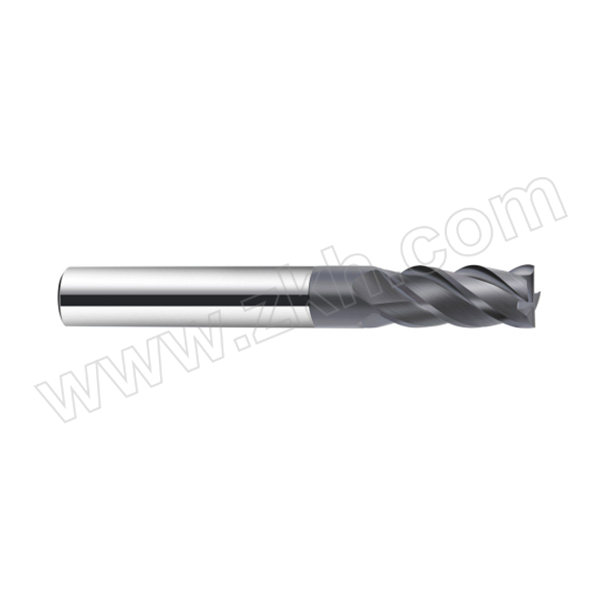 ZKH/震坤行 通用型不锈钢用平底铣刀 ZCEM12-30-75-C12AST 4F φ12 1支