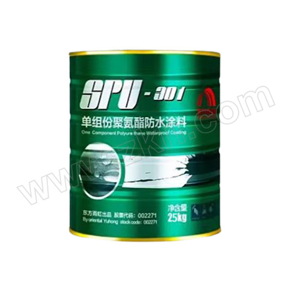 YUHONG/雨虹 单组份聚氨酯防水涂料  SPU301 黑色 25kg 1桶