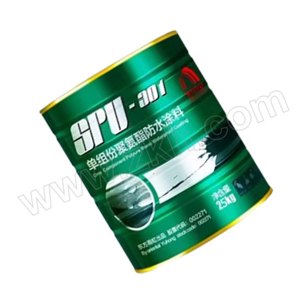 YUHONG/雨虹 单组份聚氨酯防水涂料  SPU301 黑色 25kg 1桶