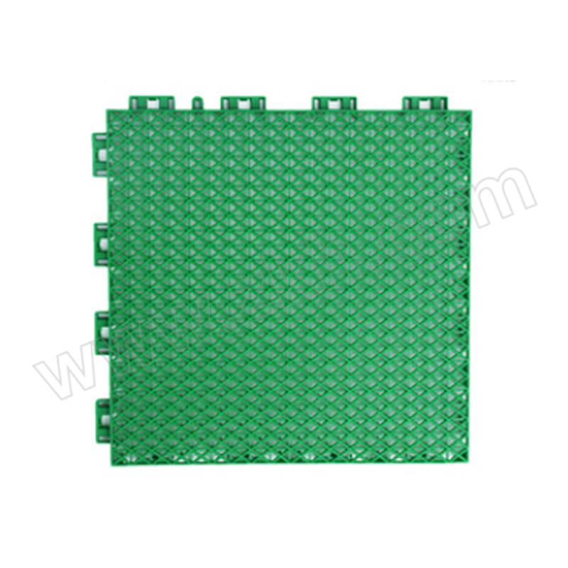 NASIMI/耐思美 双层米字格悬浮拼接地板 NSM-D1 25×25cm 绿色 1块