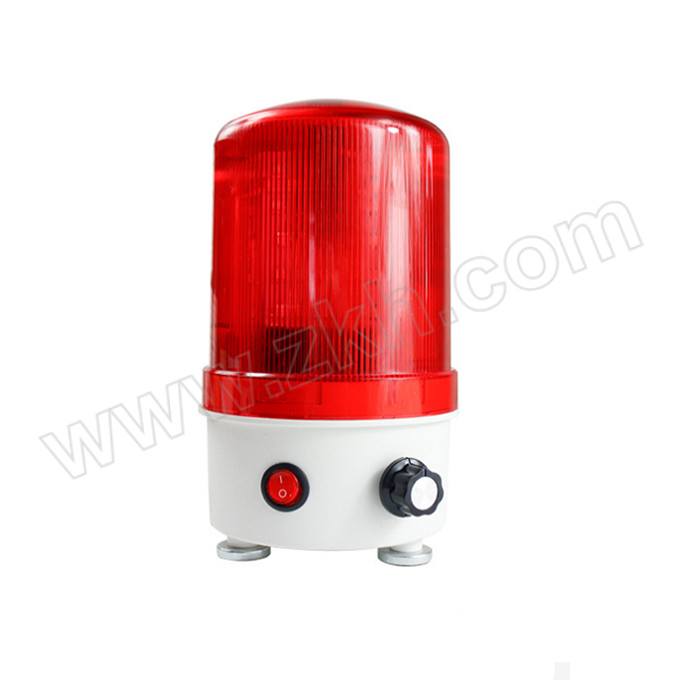 XTX/鑫泰祥 智能声光报警灯 XTX-1102J 磁吸式 LED 音量大小可调 红色 AC220V 110dB 1台