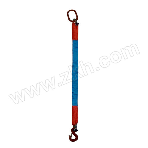 DAYANG/大洋 单肢吊带成套索具 5T×1M 一套包含长环×1+吊带×1+卸扣×2+环眼货钩×1 1套
