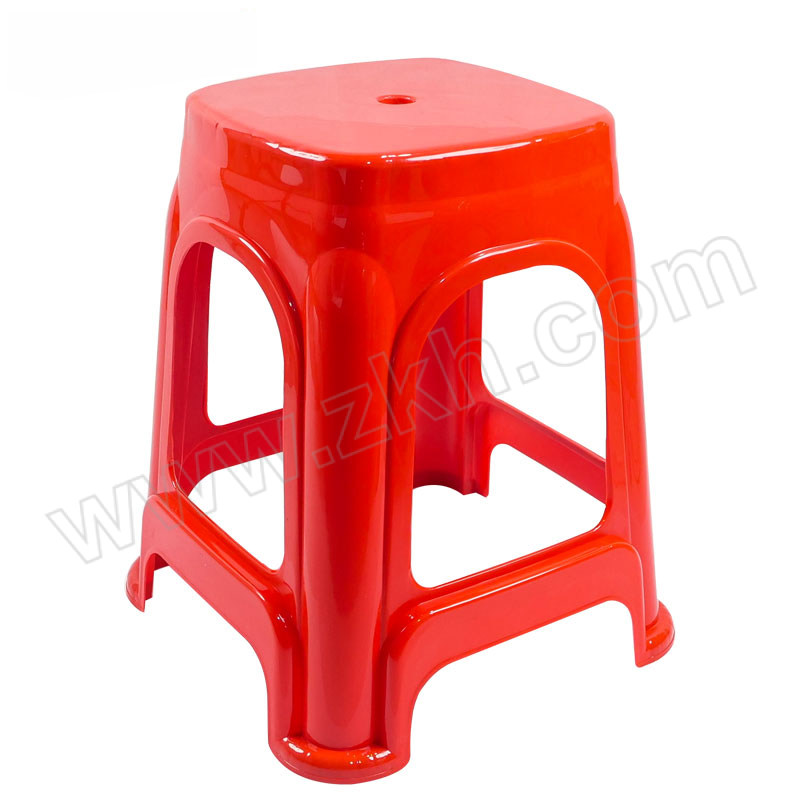 HYSTIC/海斯迪克 HKCL-402系列加厚舒适凳 红色 1张