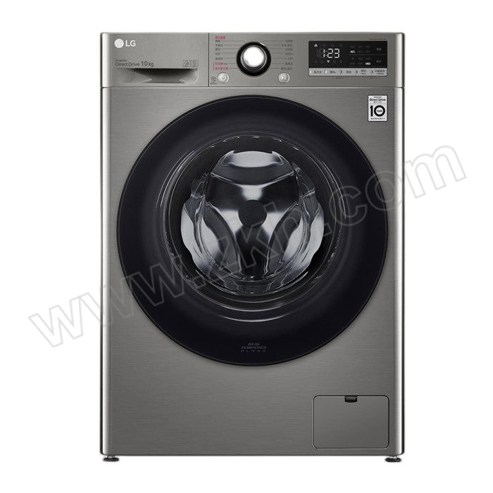 LG 超薄大容量10kg蒸汽滚筒洗衣机 FY10PY4 10kg 1台