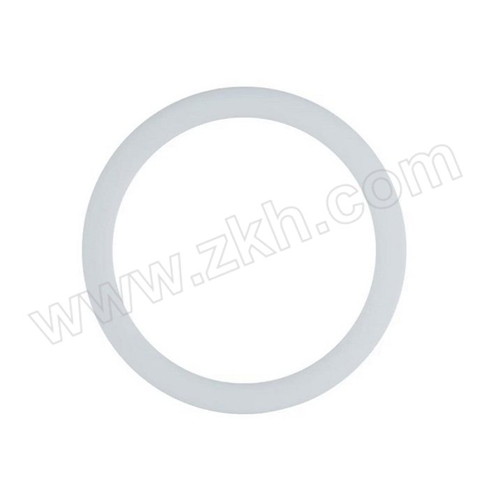 ZHIDE/质德 聚四氟乙烯垫片 73×77×1.25mm PTFE 白色 温度250℃ 耐压4MPa 1个