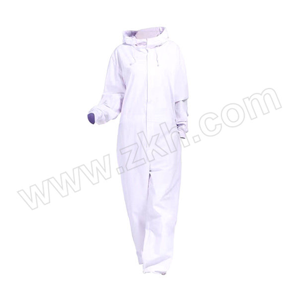 YISENYUAN/亿槮原 防静电服 连体式 L 白色 1件