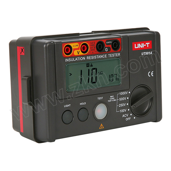 UNI-T/优利德 绝缘电阻测试仪 UT501A 1台