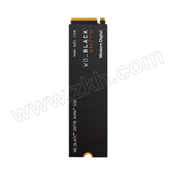 WD/西部数据 SSD固态硬盘 WDS500G3X0E 500GB M.2接口 (PCIe 4.0 x4)WD_BLACK SN770 NVMe SSD 游戏高性能版 五年质保 1个