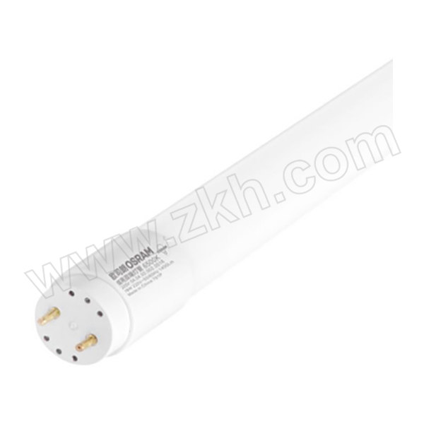 OSRAM/欧司朗 熠亮LEDT8双端灯管 G1 L600 9W 765 LEDV 6500K 白光 0.6m 单支定制包装 1个