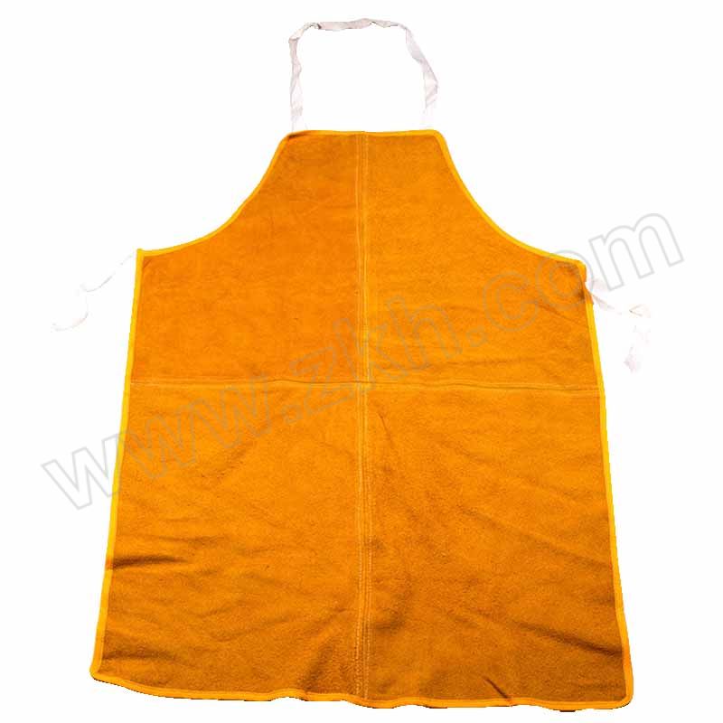 XINGONG/星工 电焊围裙 XG-WQ 均码 97×67cm 黄色 牛皮 1条