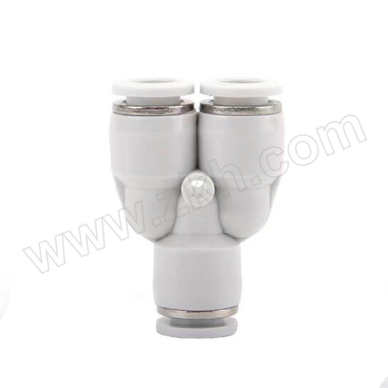 AIRLAB 三通气管接头 8mm PBT接头 快插8mm 1个