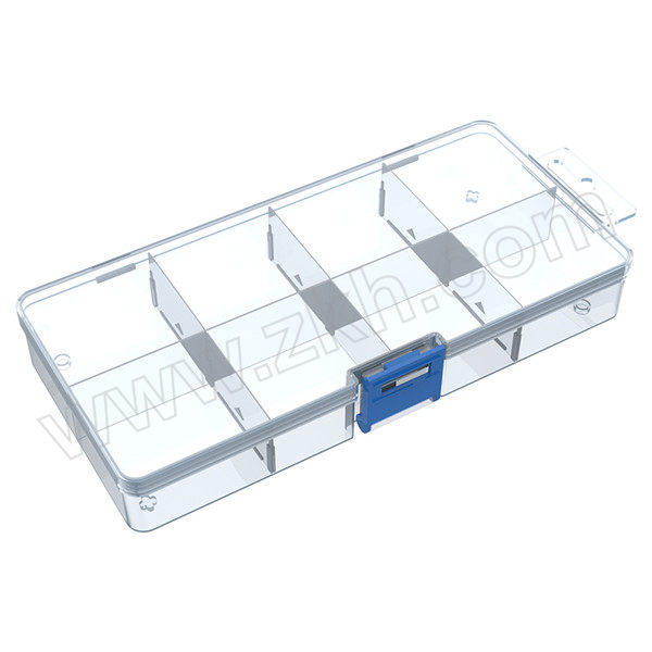 OK-TOOLS/卡夫威尔 8格小号收纳盒 NF3633 外尺寸137×68×28mm 透明 1个