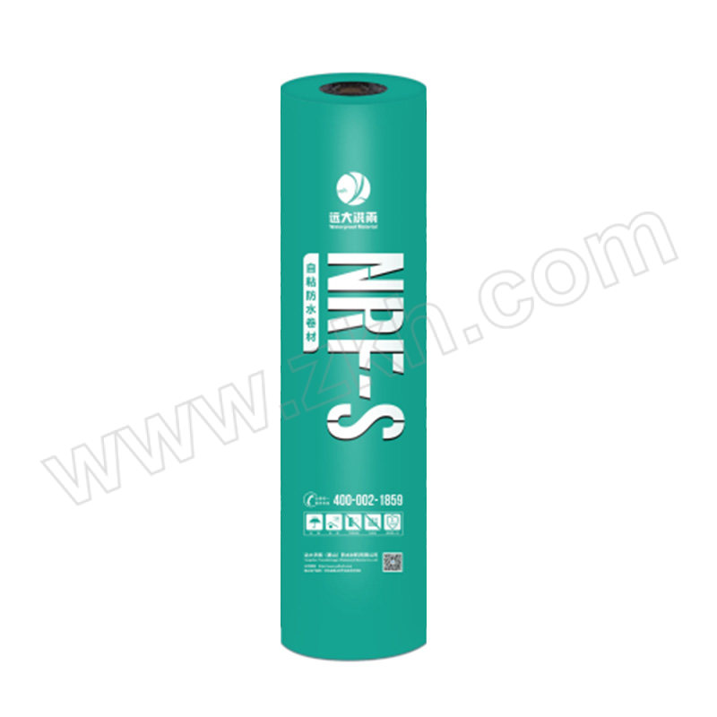 YDHY/远大洪雨 无胎自粘聚合物改性沥青防水卷材 NRF-S602 Ⅱ型 单面 厚2mm 单卷1×20m 国标 1平方米