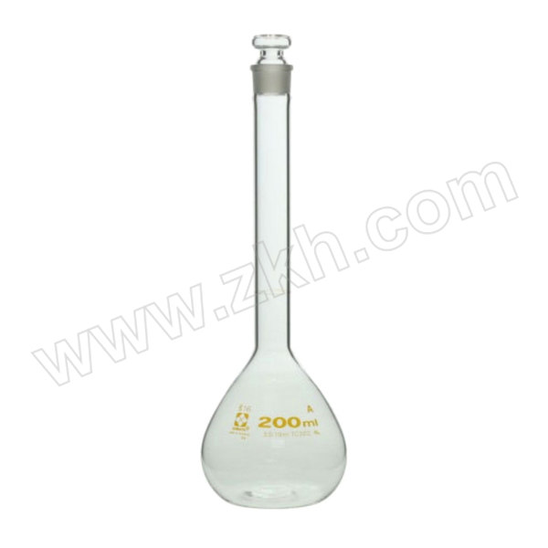 SIBATA/柴田科学 白色容量瓶 6-240-27 200mL 1个