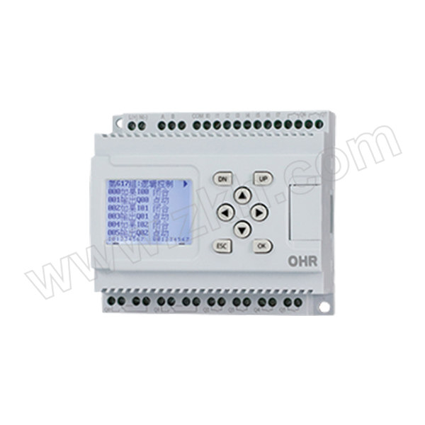 HR/虹润 简易编程器 OHR-PR10-A 可编程控制器8入8出 220V供电 1个