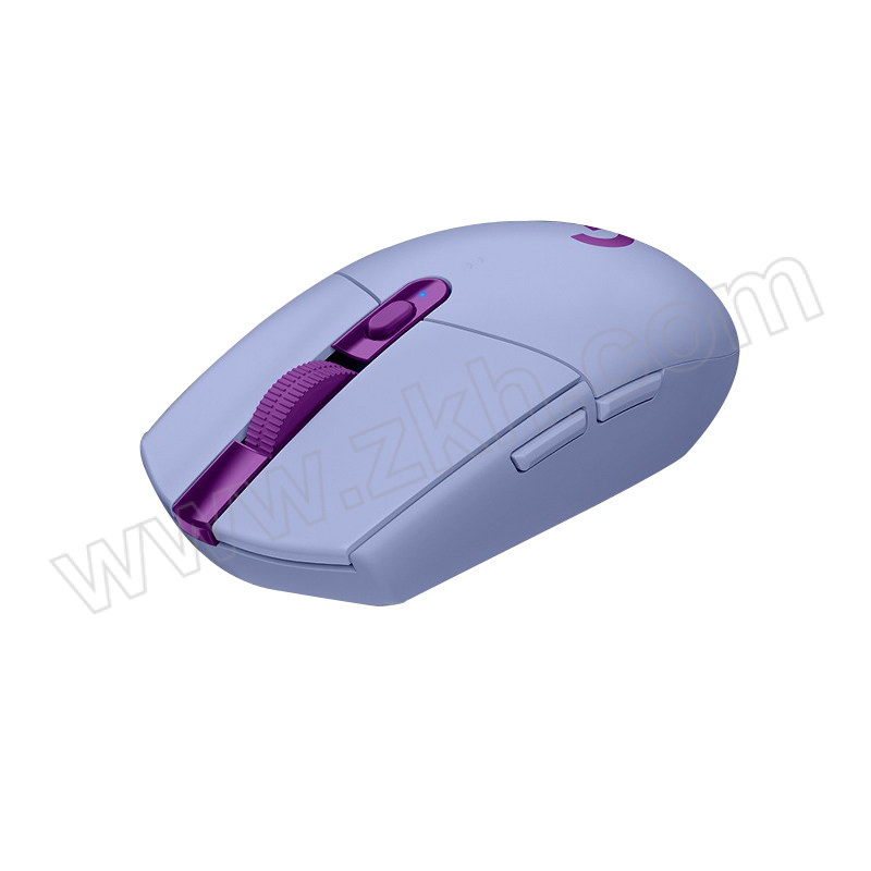 LOGITECH/罗技 无线鼠标 g304淡紫色 USB 1个