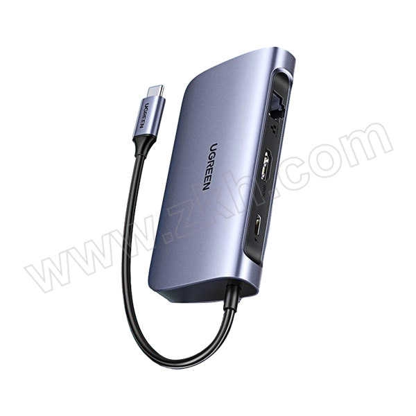 UGREEN/绿联 TypeC拓展坞 50771 HDMI+网口+USB3.0+PD 6合一 1个