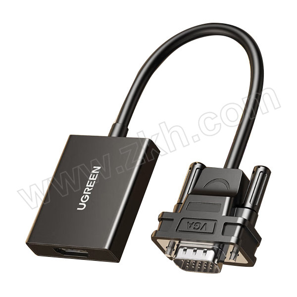 UGREEN/绿联 VGA转HDMI转换器线 50945 带音频供电 1个