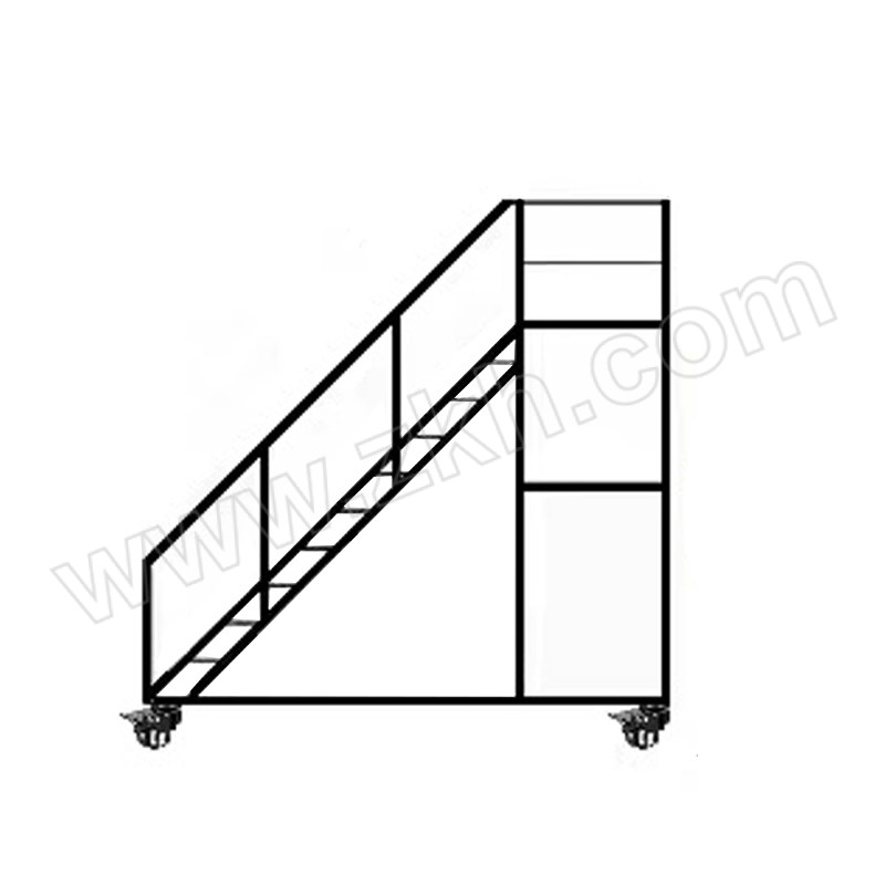 XINFEIHU/馨飞虎 定制平台梯 XFH-T-220 平台尺寸1000×1000mm 载重300kg 1架