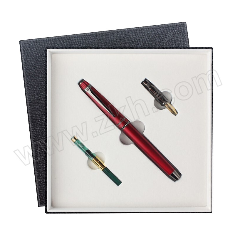 HERO/英雄 钢笔 2060 0.7mm 红色 铱金钢笔×1+宝珠笔×1+礼盒×1 1套