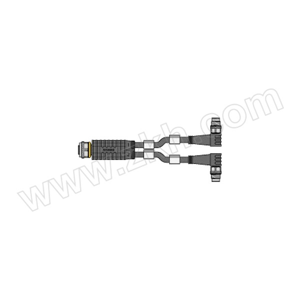 TURCK/图尔克 2路接线系统 VBRK4.4-2PSW3M-2/2/TXL 1个