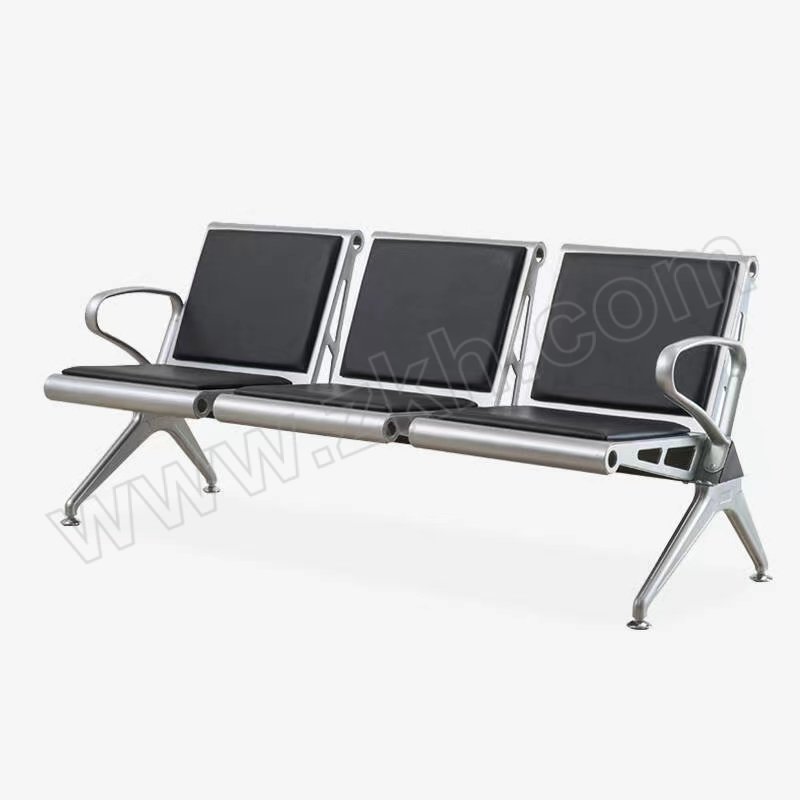 MASYOUNGER/马记亚哥 加皮三人联排椅 HC-LPY03 尺寸1750×650×780mm 1张