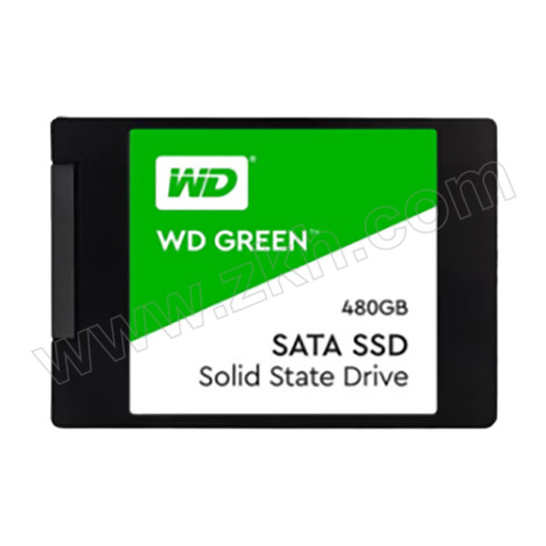 WD/西部数据 固态硬盘 WDS480G3G0A 480GB SATA3.0 Green系列 家用升级版 高速 低耗能 三年质保 1块