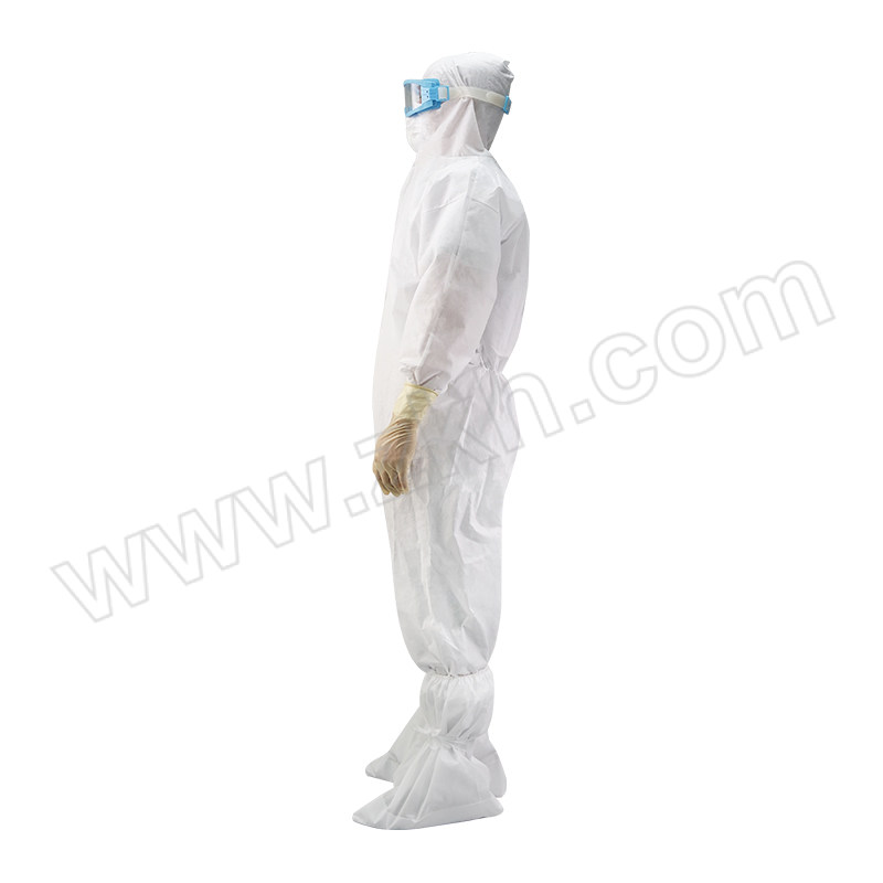 CAMSTERILE/康科健 AP5无菌洁净室防护服 三连体 2XL 白色 不含手套口罩眼罩脚套 1件 1袋