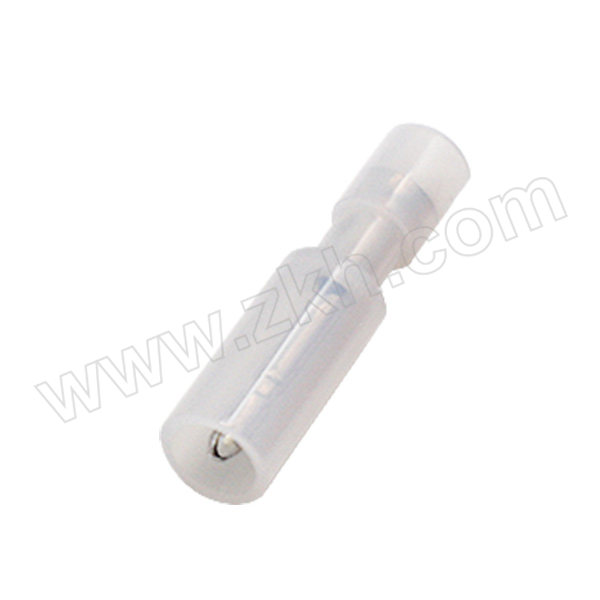ZOLN/中连 尼龙子弹公全绝缘端子 0.5-0.75 白色 适用线规24~18AWG 适用0.3~1mm² 1包