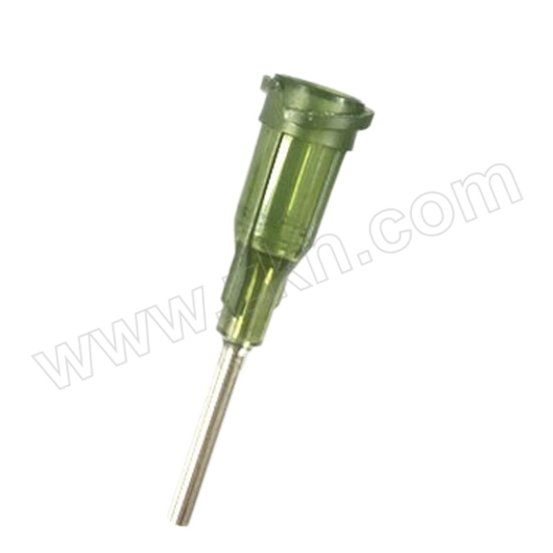 ICEY/冰禹 BJY-16系列塑座不锈钢点胶针头 18G 绿色 针嘴管长13mm 内径0.84mm 1包