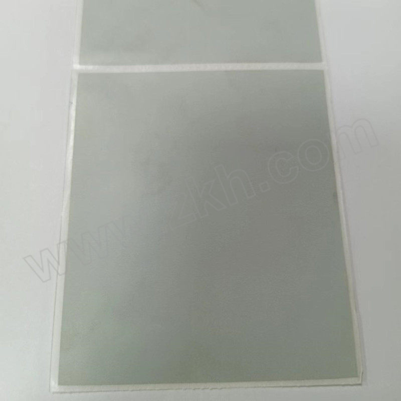 SZLDBZ/苏州零点包装 合成纸标签 HC-85mm×100mm×1000pcs带撕裂线 跳距3mm 卷芯76mm 单排 灰色 1卷