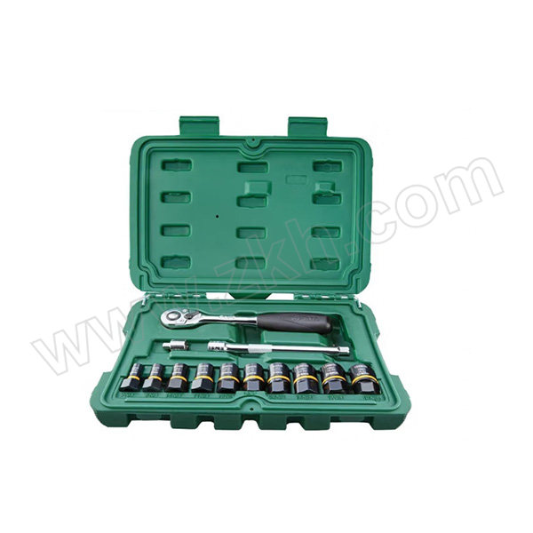 SATA/世达 6.3×10mm打滑螺栓拆卸套筒组套 SATA-09137 6.3×10mm 1套